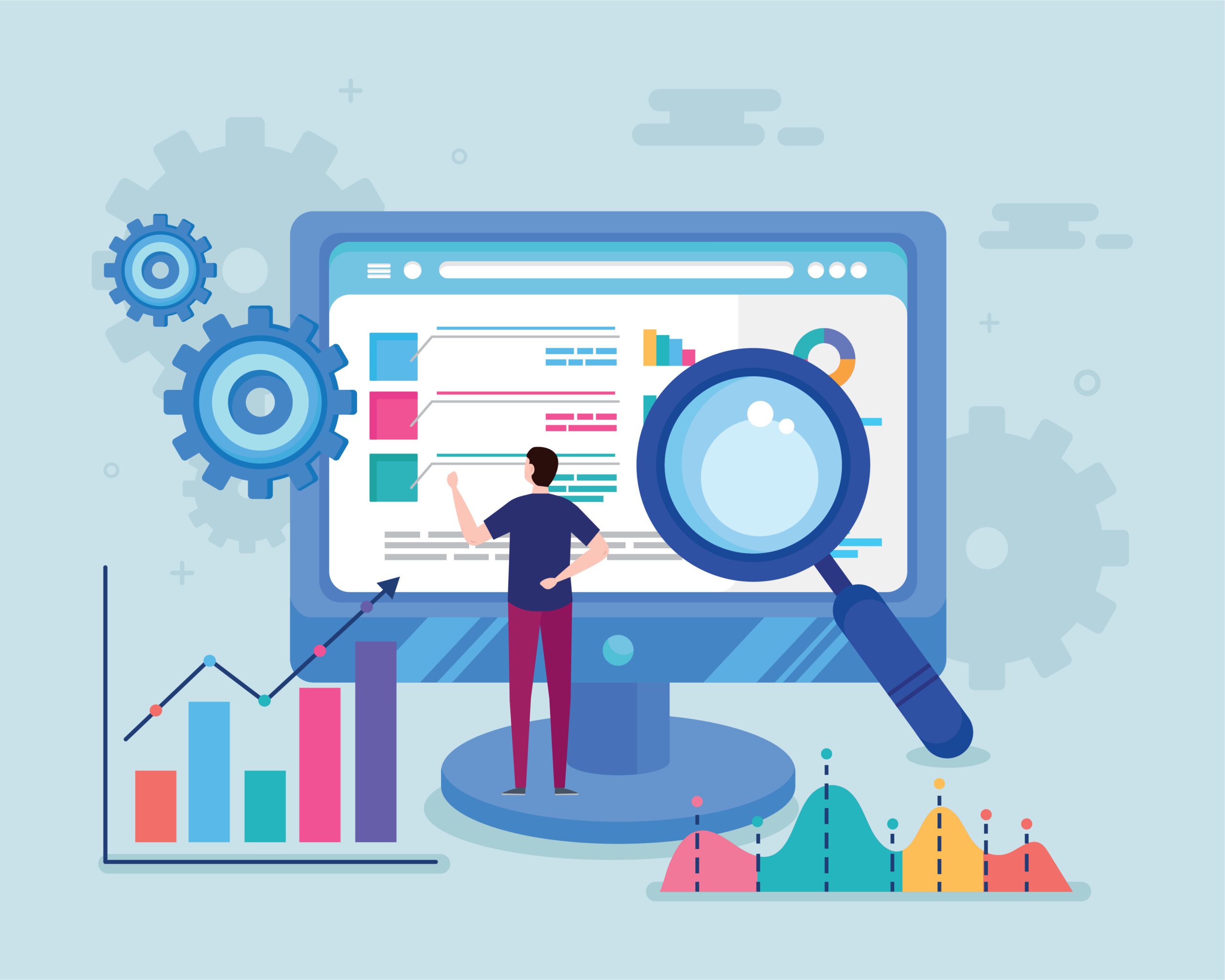 analytics data with desktop