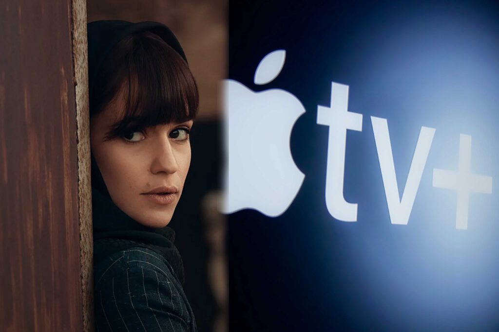 Apple TV+ January 2026 release schedule featuring Tehran Season 3, Hijack Season 2, Shrinking Season 3, and other returning series.