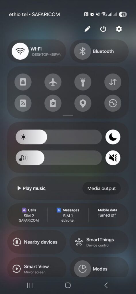 Reduce screen brightness to save battery on Android